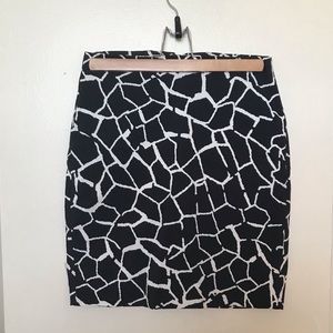 Le Château giraffe print mini skirt